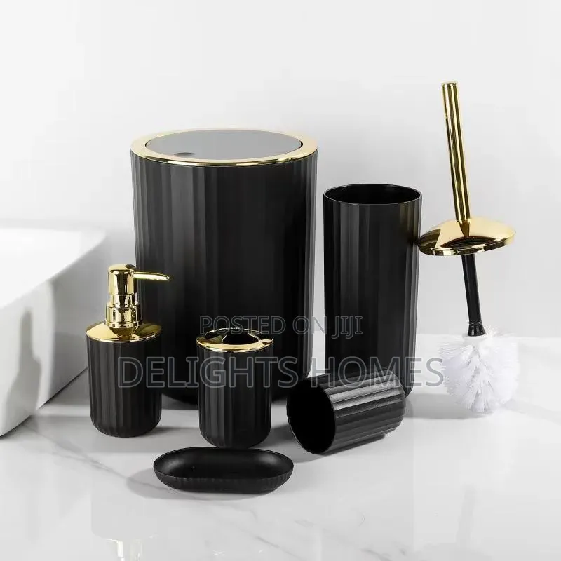 6 in Luxury Bathroom Accessories Set -Tet