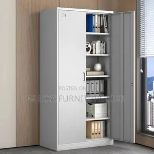 Office Cabinet; Premium 2-Door Steel Office Cabinet