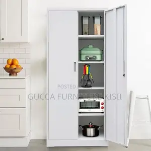 Office Cabinet; Premium 2-Door Steel Office Cabinet