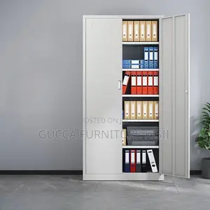 Office Cabinet; Premium 2-Door Steel Office Cabinet