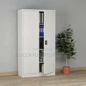 Office Cabinet; Premium 2-Door Steel Office Cabinet