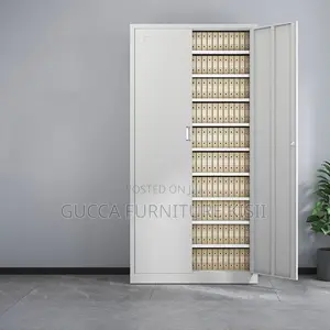 Office Cabinet; Premium 2-Door Steel Office Cabinet