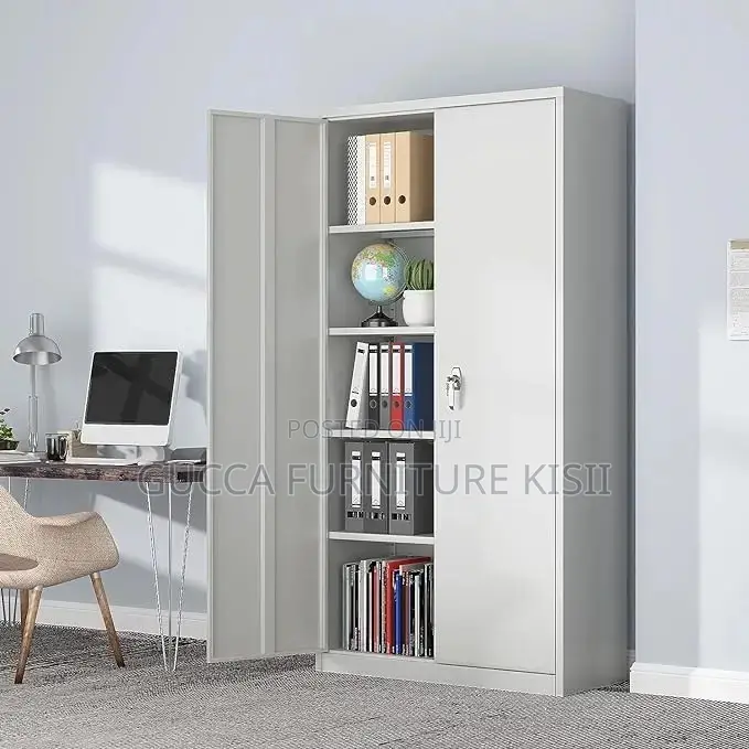 Office Cabinet; Premium 2-Door Steel Office Cabinet