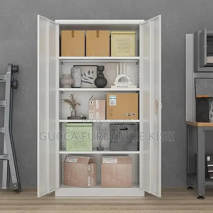 Office Cabinet; Premium 2-Door Steel Office Cabinet