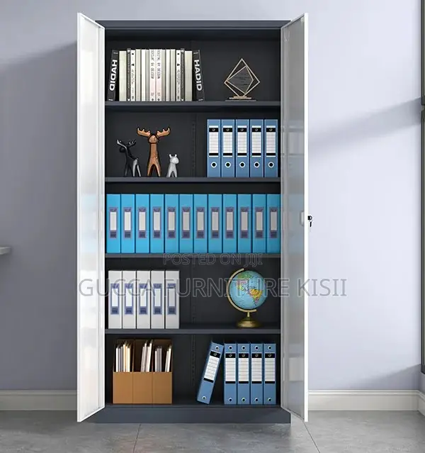Office Cabinet; Premium 2-Door Steel Office Cabinet