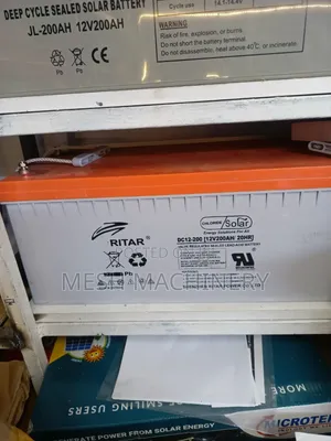 Ritar 12V 200ah (20Hrs) Solar Battery