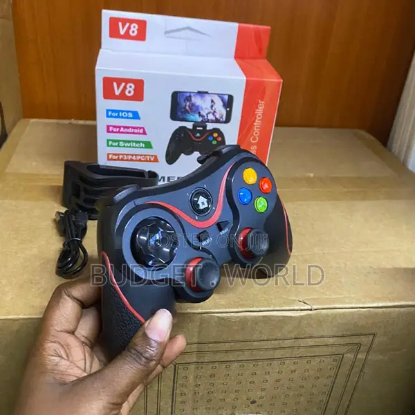 V8 Portable Smart Wireless Gamepad for Android, iOS Windows PC
