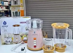 Nunix AK-444 3-in-1 Blender With Grinder