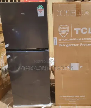 TCL 153L Double Door Refrigerator – Compact Efficient Cooling