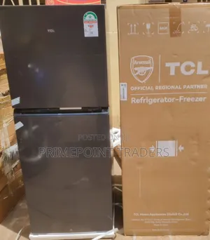 TCL 153L Double Door Refrigerator – Compact Efficient Cooling