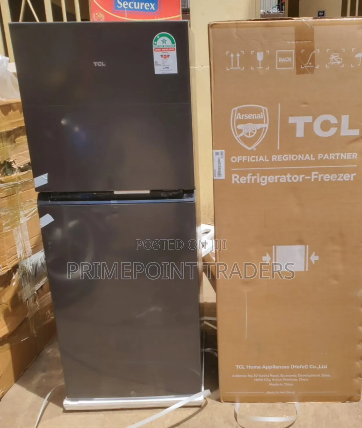 TCL 153L Double Door Fridge Freezer – Reliable Convenient Storage