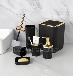 6 in Luxury Bathroom Accessories Set -Tett