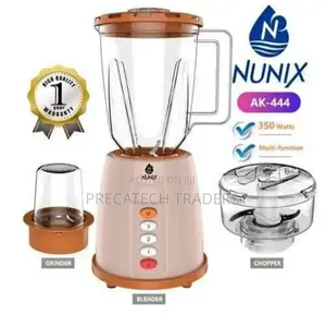 Nunix AK-444 3in1 Powerful Kitchen Blender