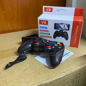 Navigate Fast-Paced Games V8 Multi-Platform Wireless Bluetooth Gamepad