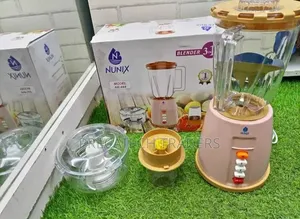Nunix 3in1 Electric Blender With Grinder and Chopper