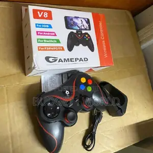 V8 Multi-Platform Wireless Game Controllerwith Ergonomic Handle Design