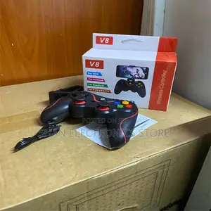 Comfortable V8 Bluetooth Gaming Controller–Portable Wireless Gamepad