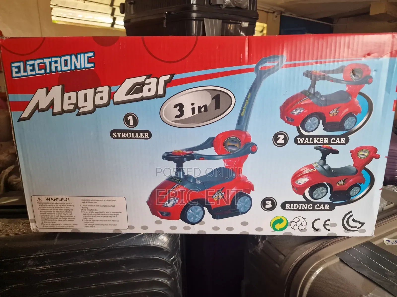 Electronic Mega Car 3 in 1
