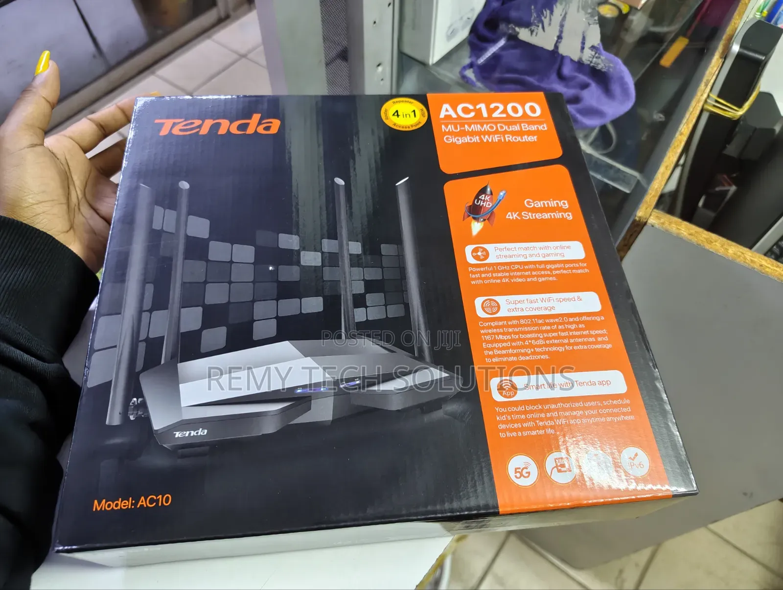 Tenda Ac10 Dual Band Router || Tenda Ac10 Dual Band Router
