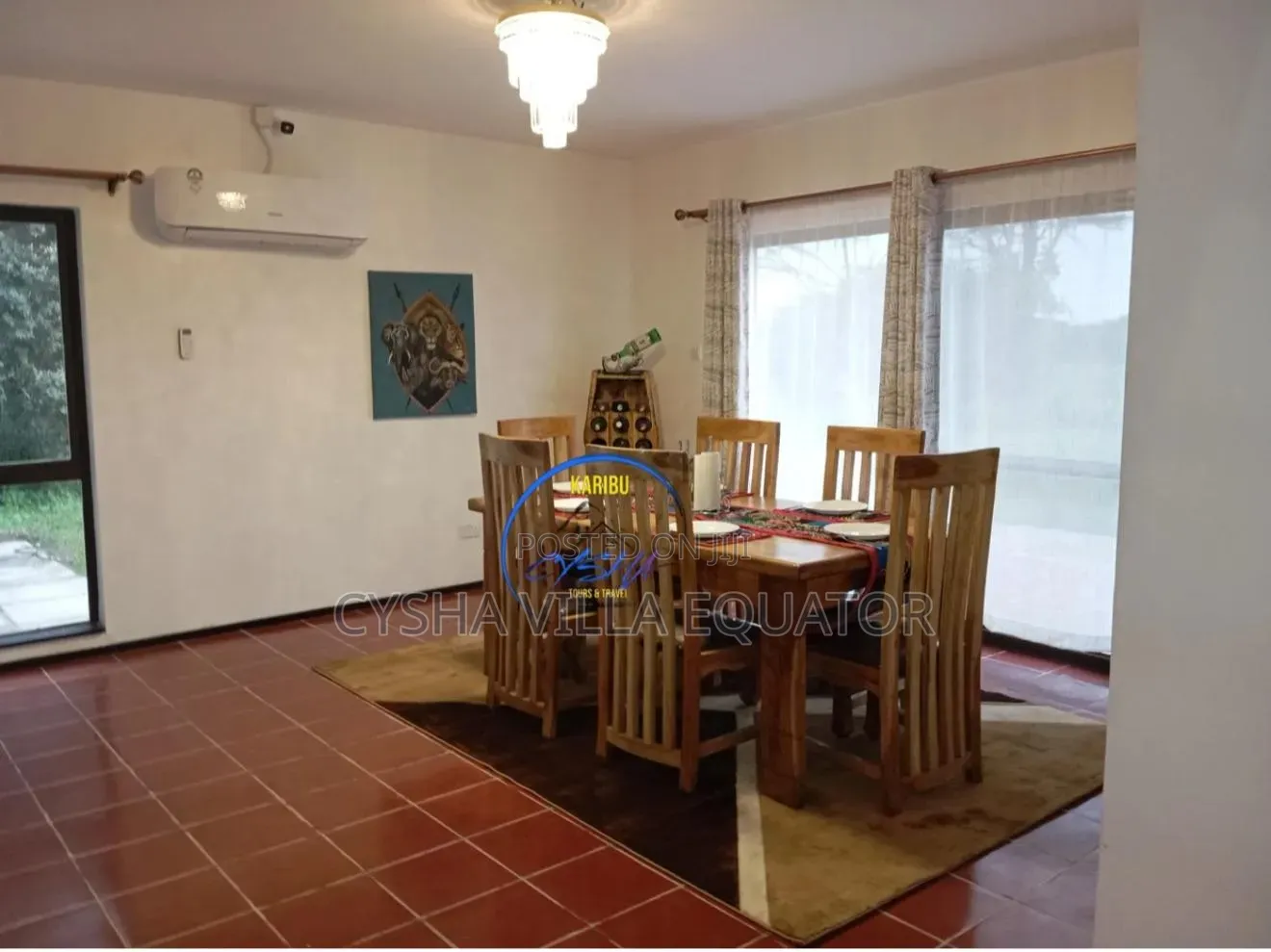 Furnished 5bdrm Villa in Mount Kenya Wildlife, Nanyuki for sale