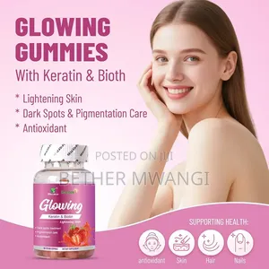 Skin Glowing Gummies, With Keratin Biotion in Kenya