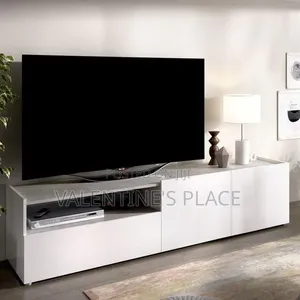 Luxury 6FT TV Stand – Strong, Stylish Ready to Use