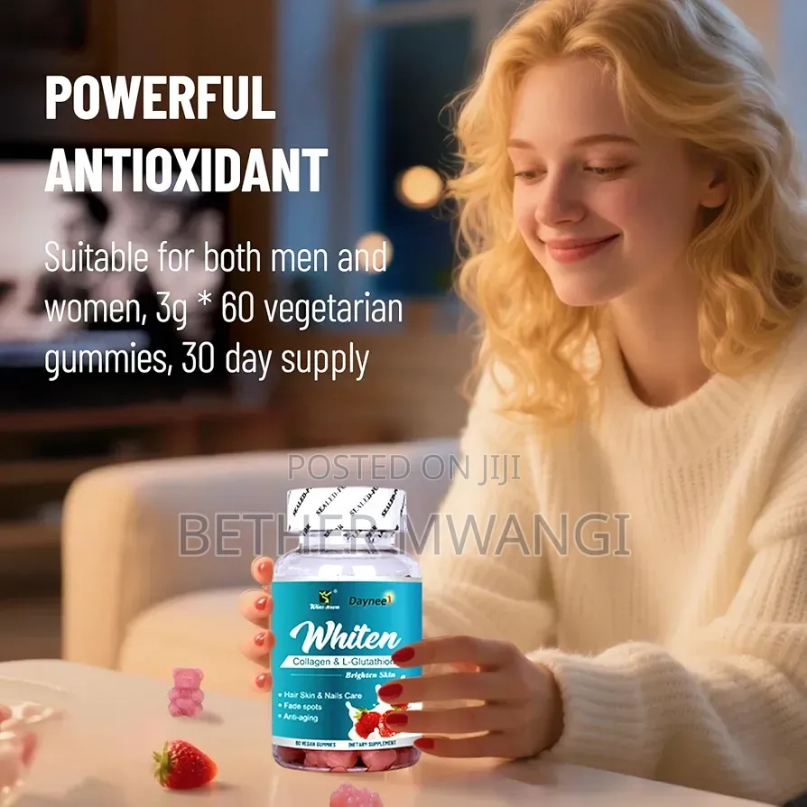 Skin Whiten Gummies With Collagen L-Glutathione in Kenya