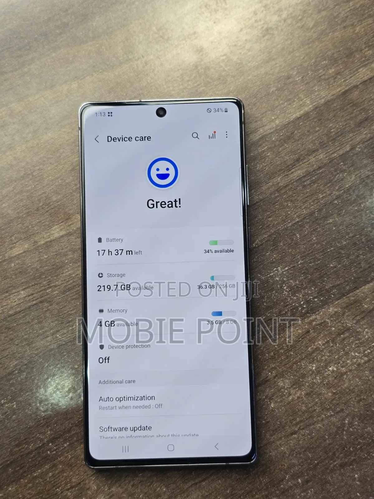 Samsung Galaxy Note 20 5G 256 GB Black