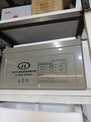 JL-100AH 12V100AH Deep Cycle Sealed Solar Battery