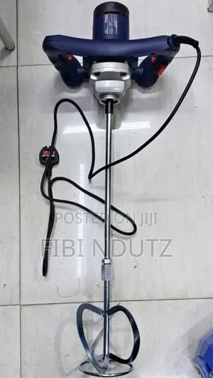 New MAXMECH Electric Mixer 1000W Heavy Duty Cement Paint Mixer