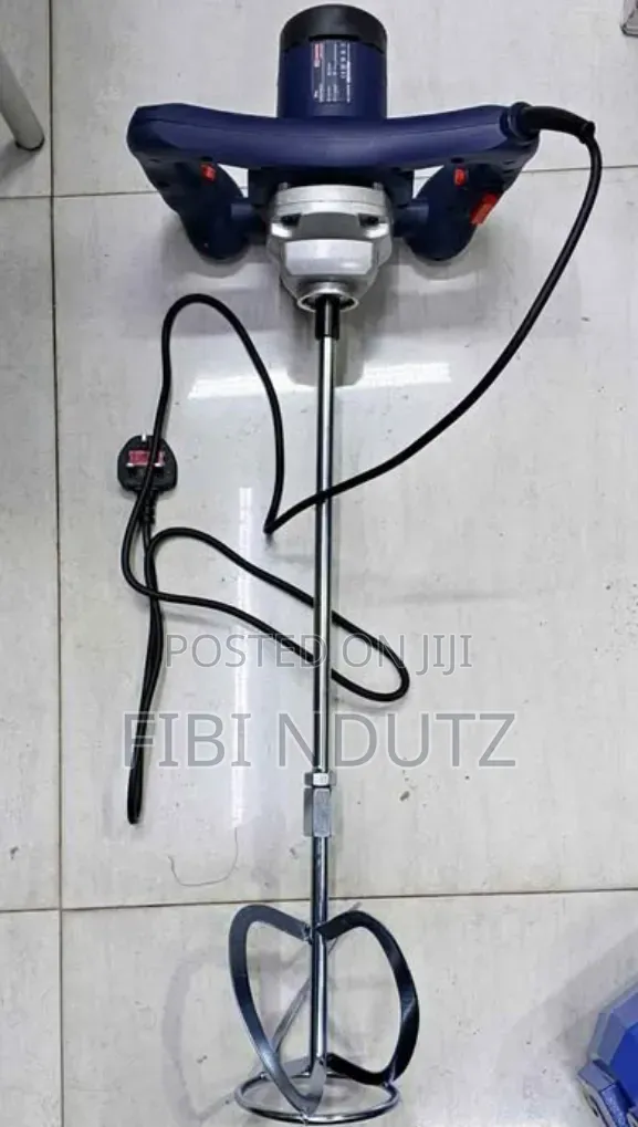 New MAXMECH Electric Mixer 1000W Heavy Duty Cement Paint Mixer