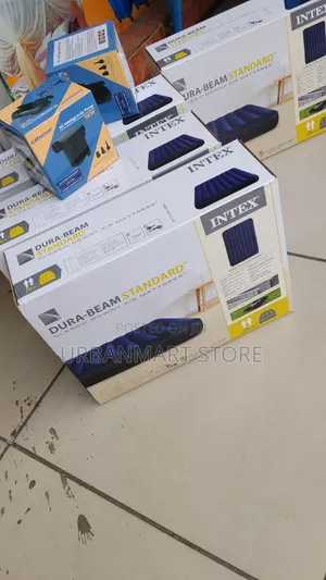 5×6 Intex Airbed With Free Electric Inflation Pump