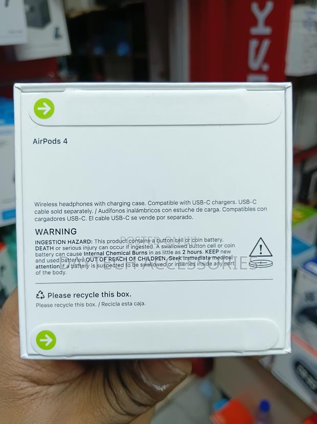 Apple Airpods 4 NC Wireless Earbuds - White - thumbnail 4