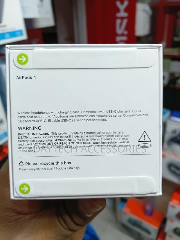 Apple Airpods 4 NC Wireless Earbuds - White - thumbnail 5