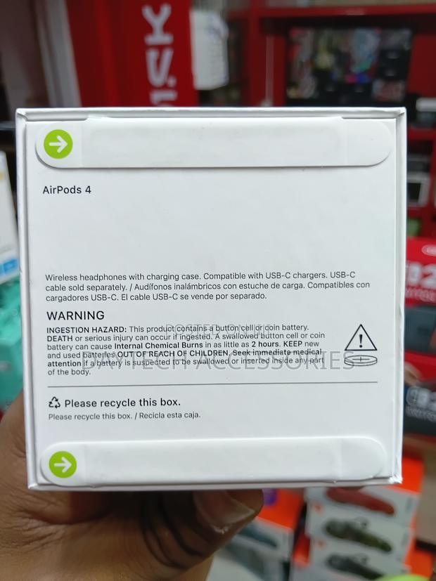 Apple Airpods 4 NC Wireless Earbuds - White - thumbnail 6