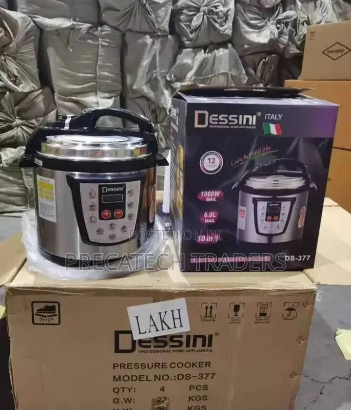 Dessini 6L Digital Electric Pressure Cooker – 10-in-1