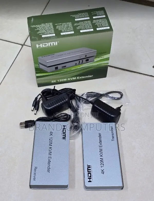 120m KVM HDMI Extender With USB Port