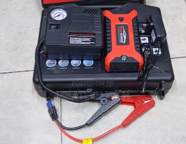 12V Car Jump Starter Battery Booster With LED Light