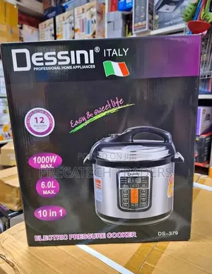 Dessini DS-379 10-in-1 Electric Pressure Cooker – 6 Litres