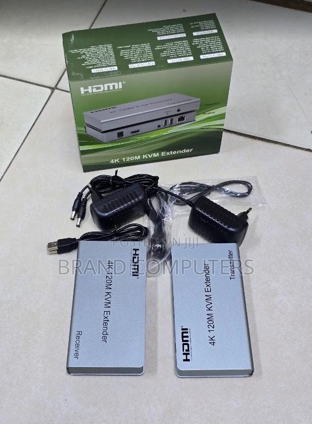 120m Hdmi Extender Kvm, Supports USB Mouse Kb