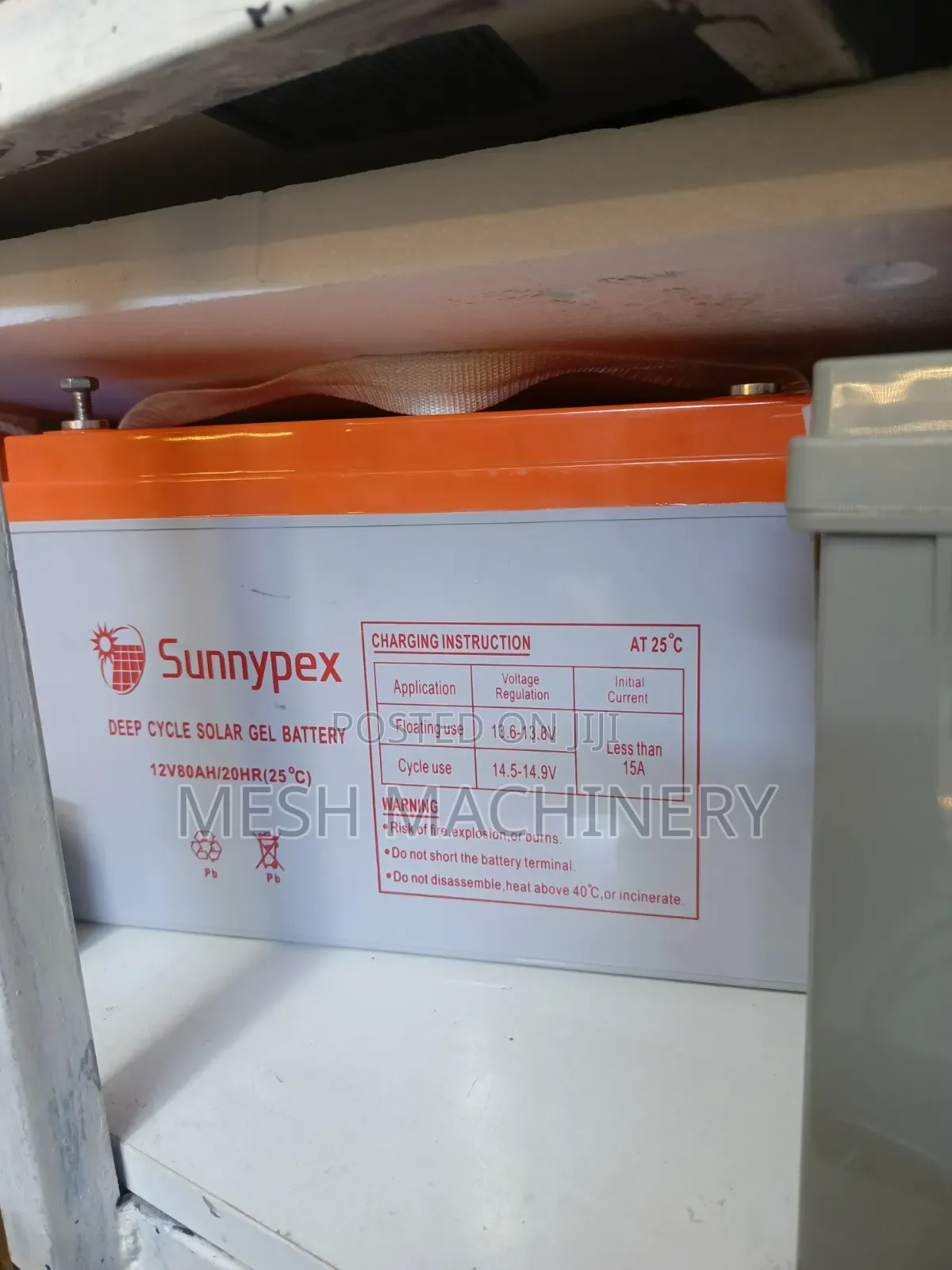 12v 80ah (20hrs) Deep Cycle Solar Battery