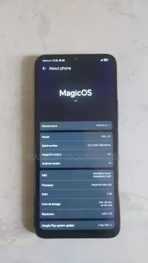 Honor X6 64 GB Black