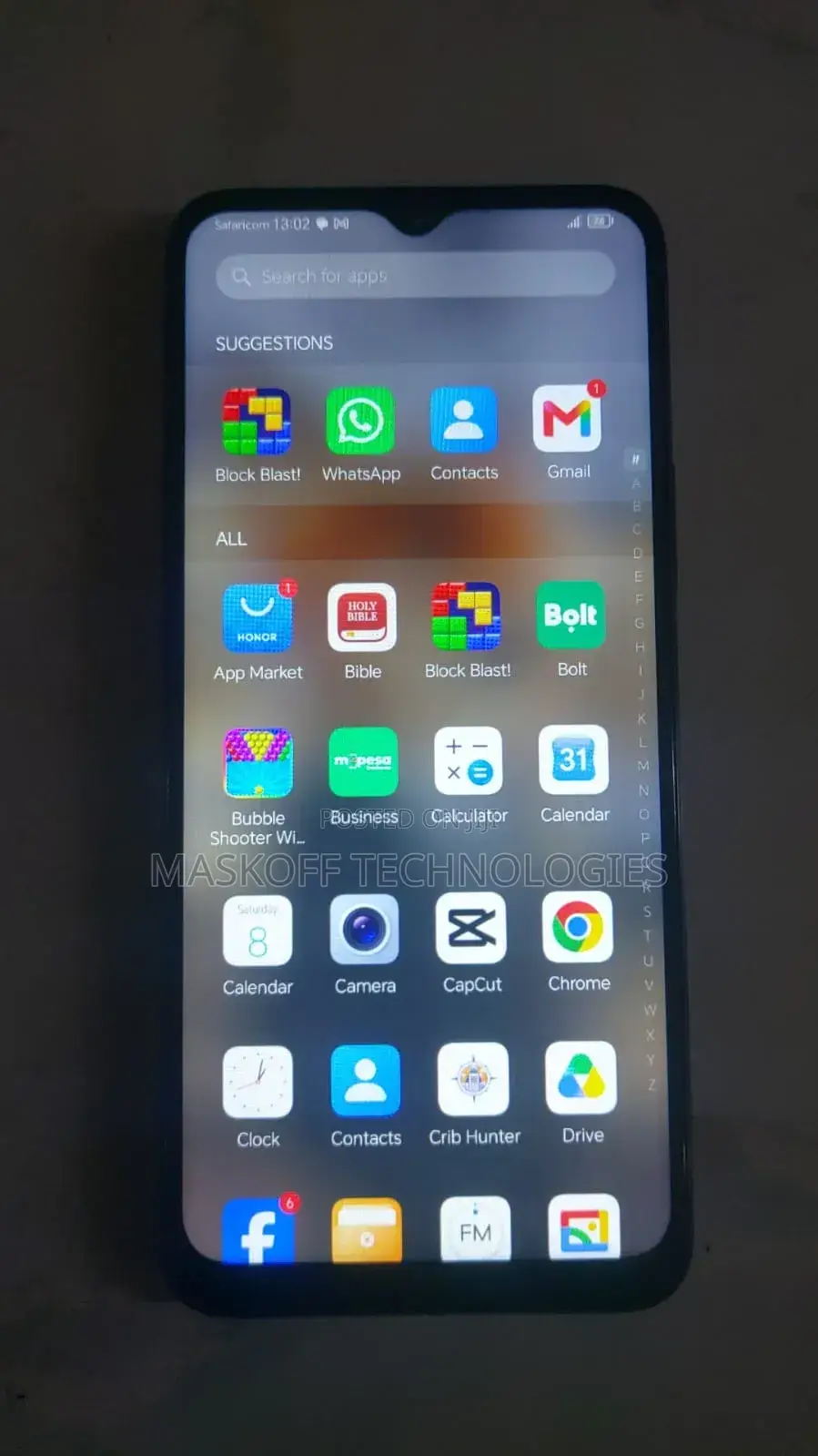 Honor X6 64 GB Black