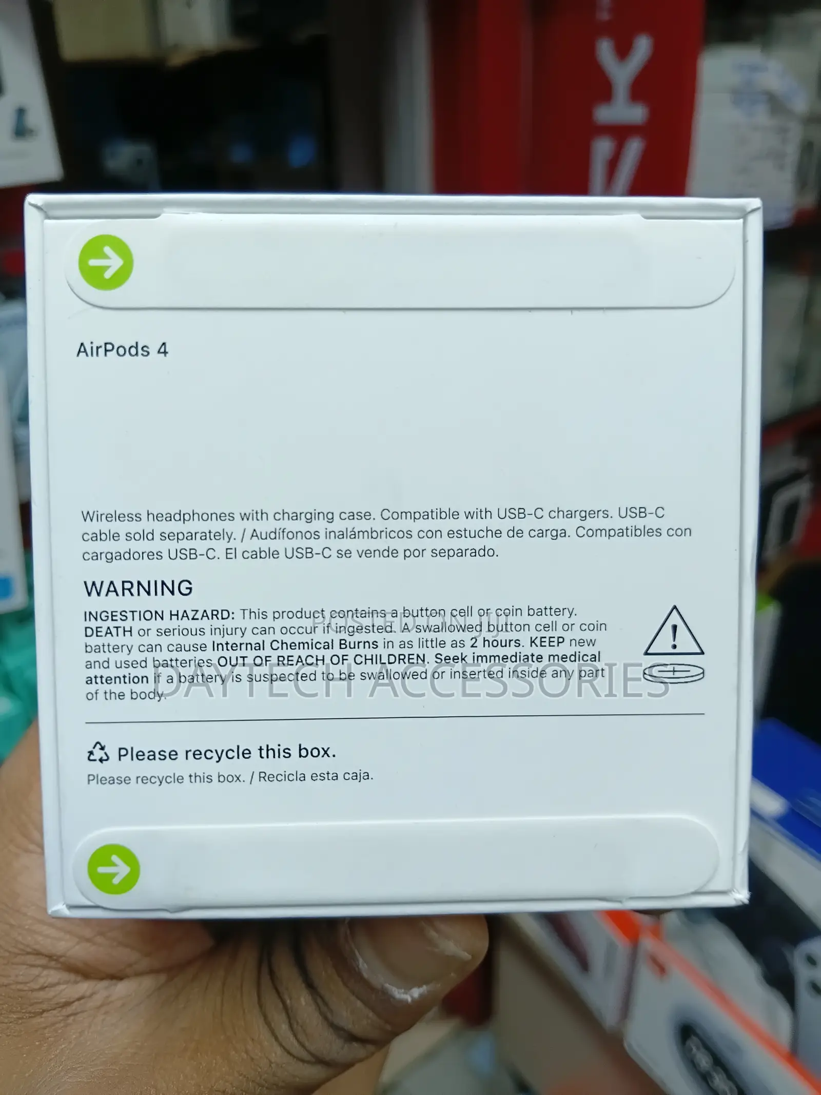 Apple AirPods 4 (ANC) Wireless Earbuds