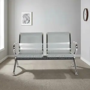 2-Seater Non Padded Waiting Bench
