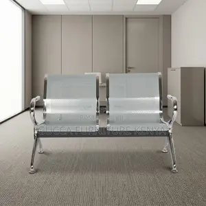 2-Seater Non Padded Waiting Bench