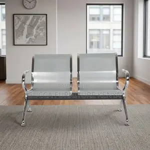 2-Seater Non Padded Waiting Bench