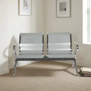 2-Seater Non Padded Waiting Bench