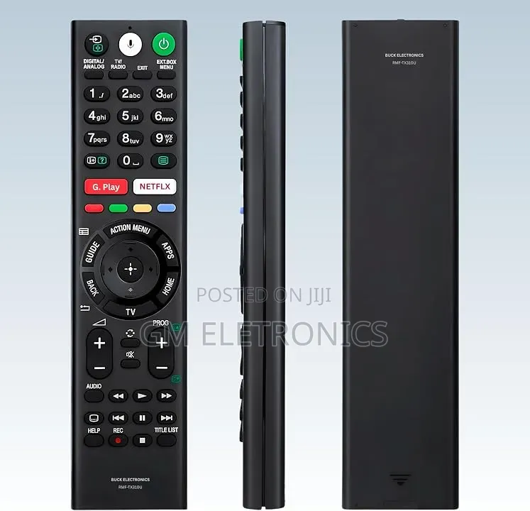 Sony Voice Remote Control for Google TV Models X900F, X850F, X950F,A8F