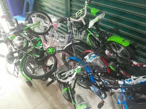 Size 16" Kids Personal Bicycle - Multicoloured Design
